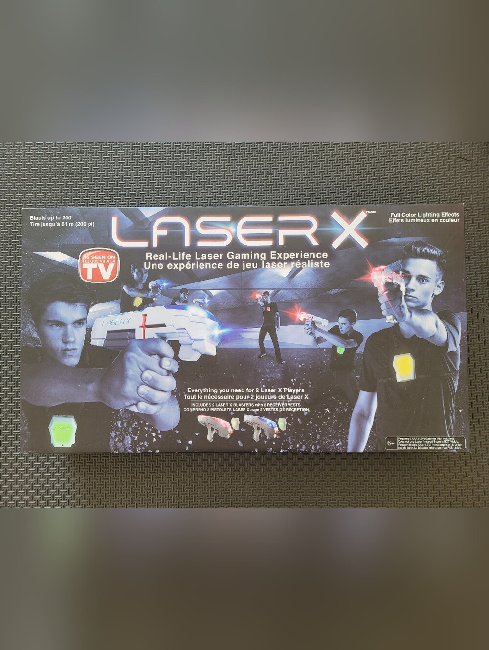 LASER X laser tag set, New and Factory Sealed